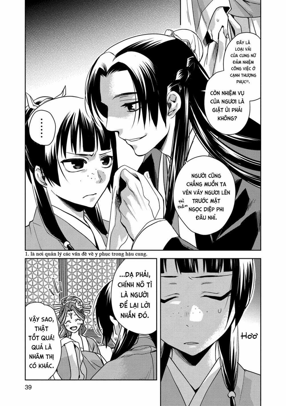 Dược Sư Tự Sự - Nhật Ký Giải Mã Bí Ẩn Chốn Hậu Cung Của Maomao Chapter 1 trang 35