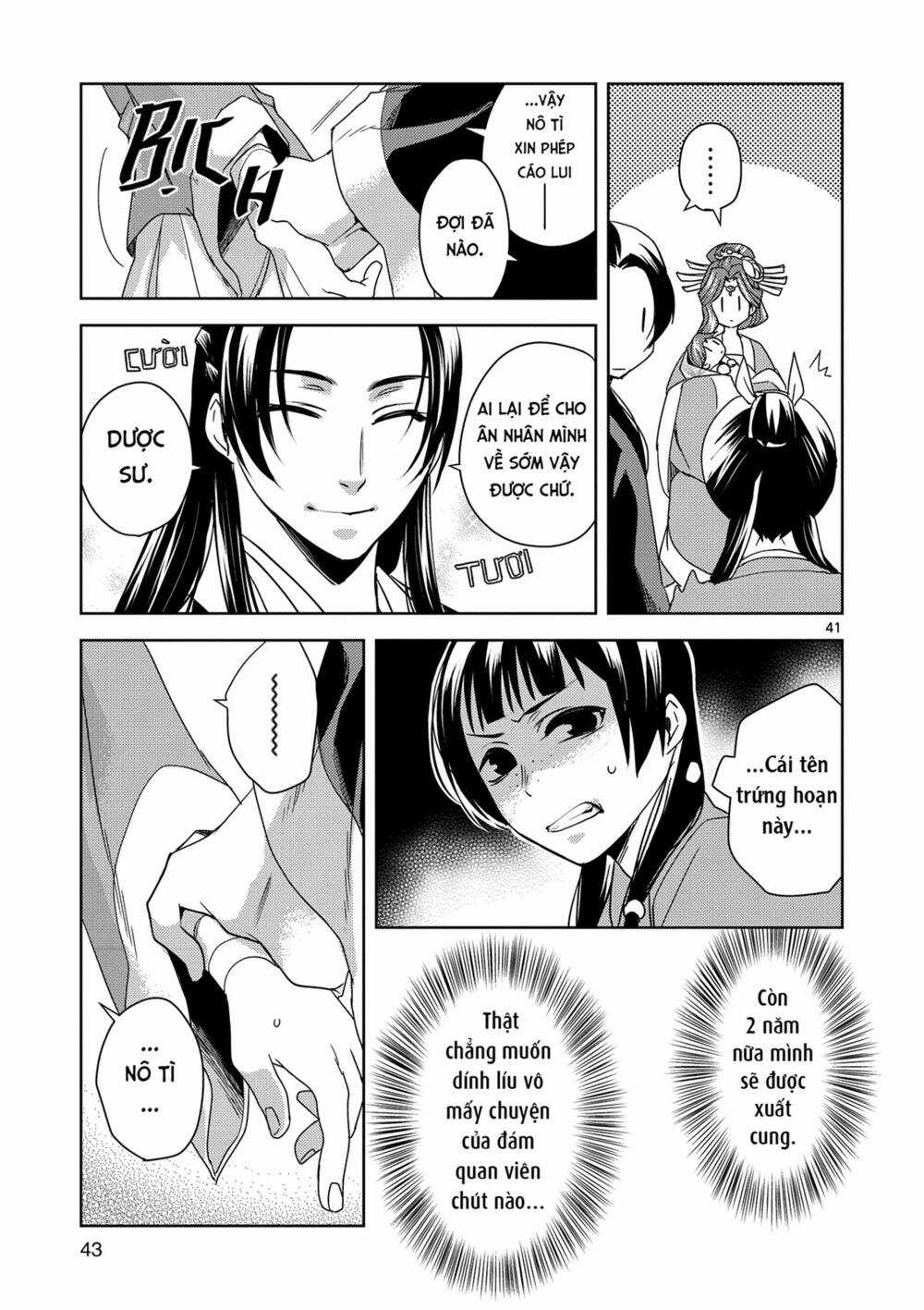 Dược Sư Tự Sự - Nhật Ký Giải Mã Bí Ẩn Chốn Hậu Cung Của Maomao Chapter 1 trang 39