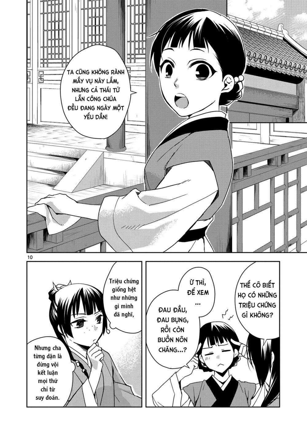 Dược Sư Tự Sự - Nhật Ký Giải Mã Bí Ẩn Chốn Hậu Cung Của Maomao Chapter 1 trang 8