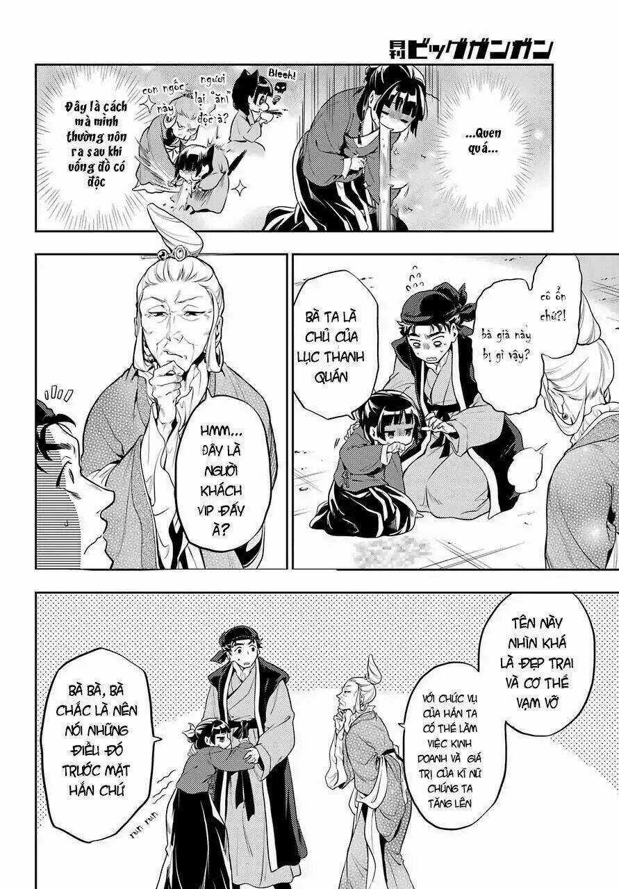 Dược Sư Tự Sự - Nhật Ký Giải Mã Bí Ẩn Chốn Hậu Cung Của Maomao Chapter 11 trang 8