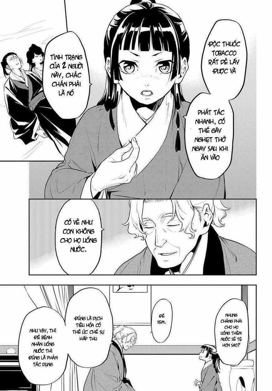 Dược Sư Tự Sự - Nhật Ký Giải Mã Bí Ẩn Chốn Hậu Cung Của Maomao Chapter 12 trang 4