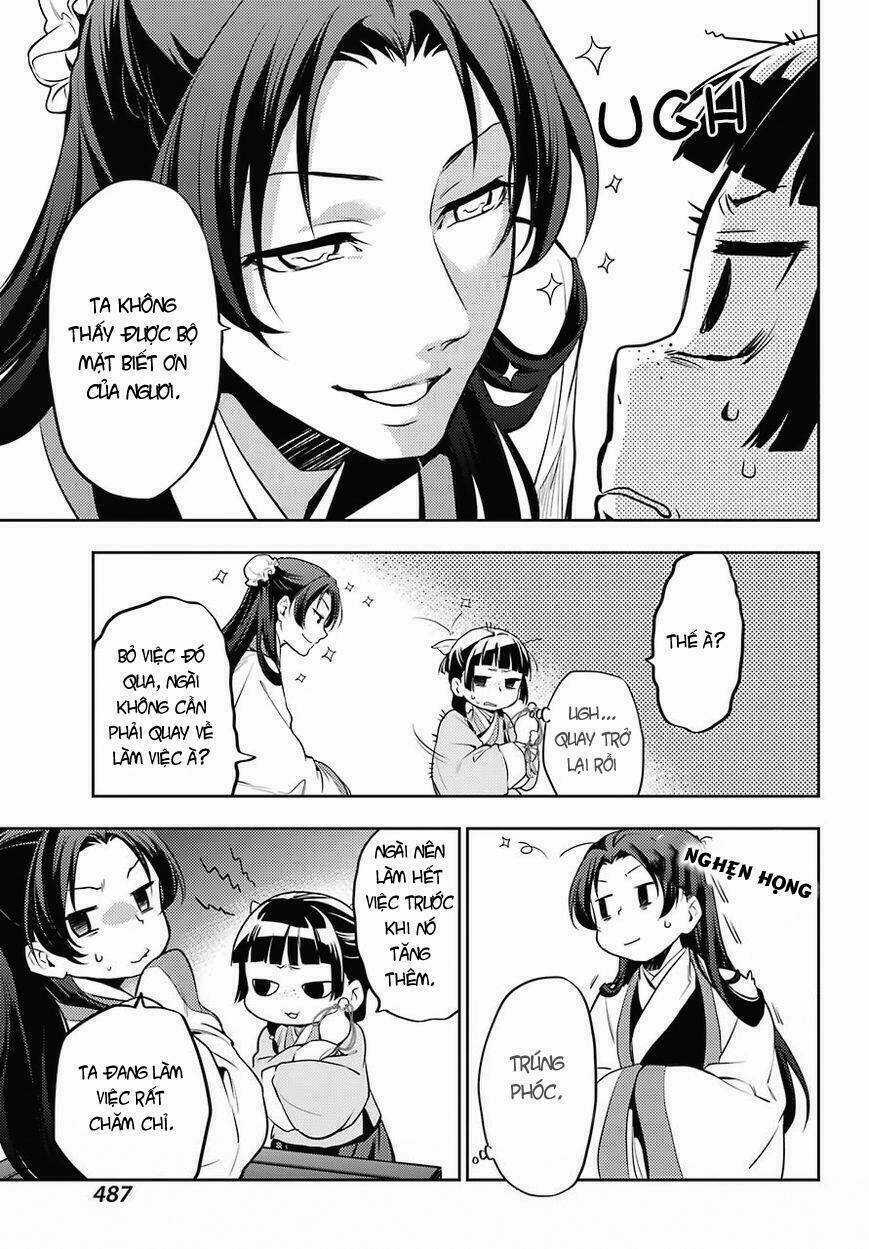 Dược Sư Tự Sự - Nhật Ký Giải Mã Bí Ẩn Chốn Hậu Cung Của Maomao Chapter 14 trang 10