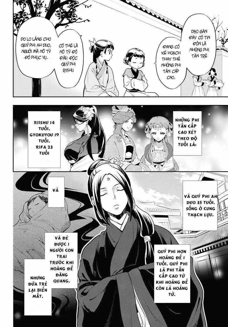 Dược Sư Tự Sự - Nhật Ký Giải Mã Bí Ẩn Chốn Hậu Cung Của Maomao Chapter 15 trang 16