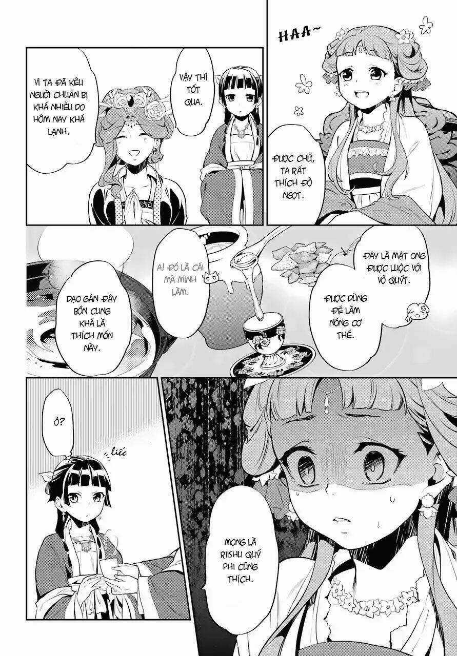 Dược Sư Tự Sự - Nhật Ký Giải Mã Bí Ẩn Chốn Hậu Cung Của Maomao Chapter 15 trang 22