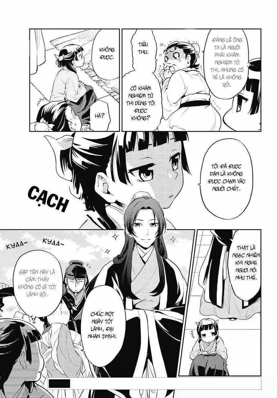 Dược Sư Tự Sự - Nhật Ký Giải Mã Bí Ẩn Chốn Hậu Cung Của Maomao Chapter 15 trang 3