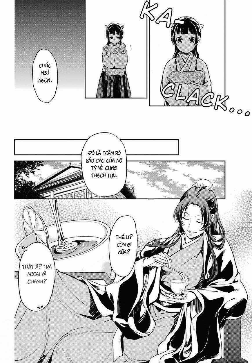 Dược Sư Tự Sự - Nhật Ký Giải Mã Bí Ẩn Chốn Hậu Cung Của Maomao Chapter 16 trang 15