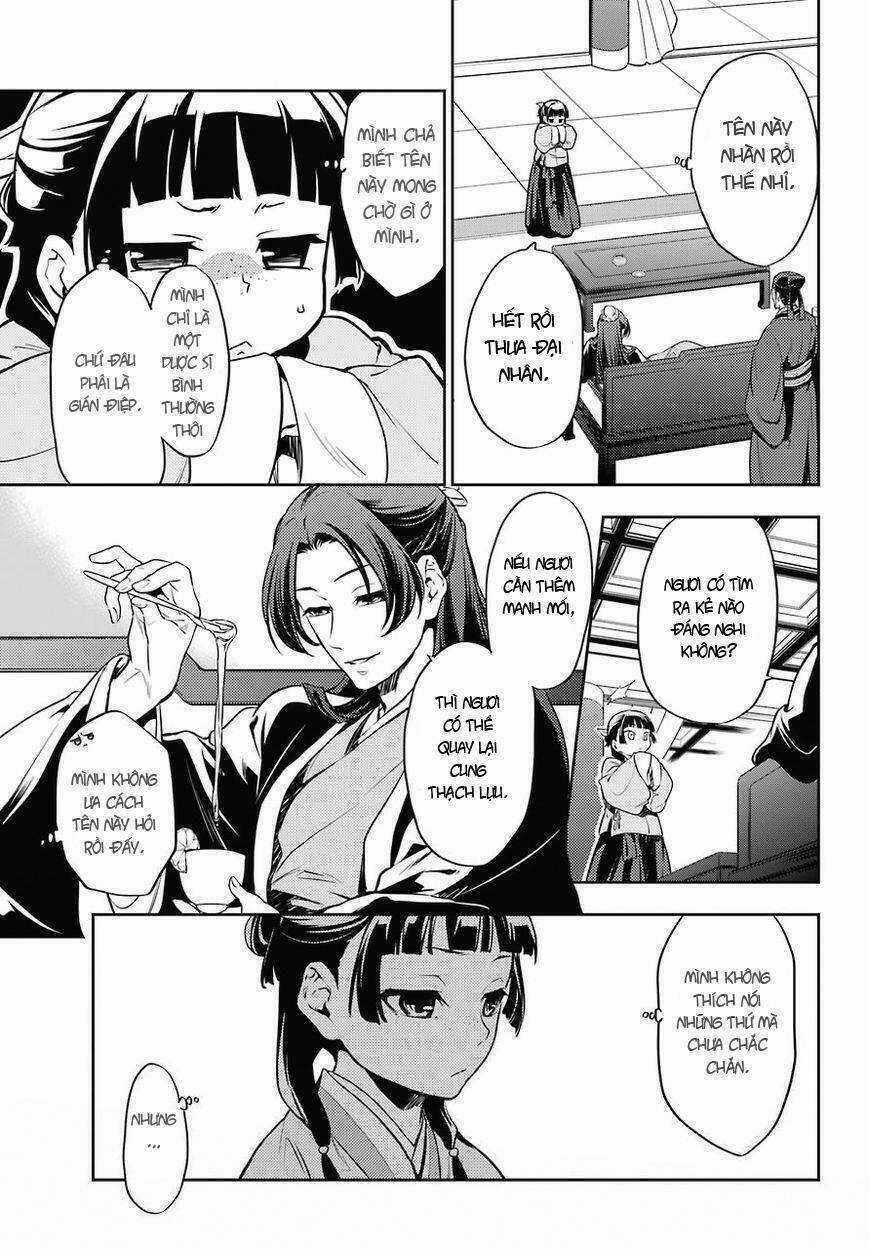 Dược Sư Tự Sự - Nhật Ký Giải Mã Bí Ẩn Chốn Hậu Cung Của Maomao Chapter 16 trang 16