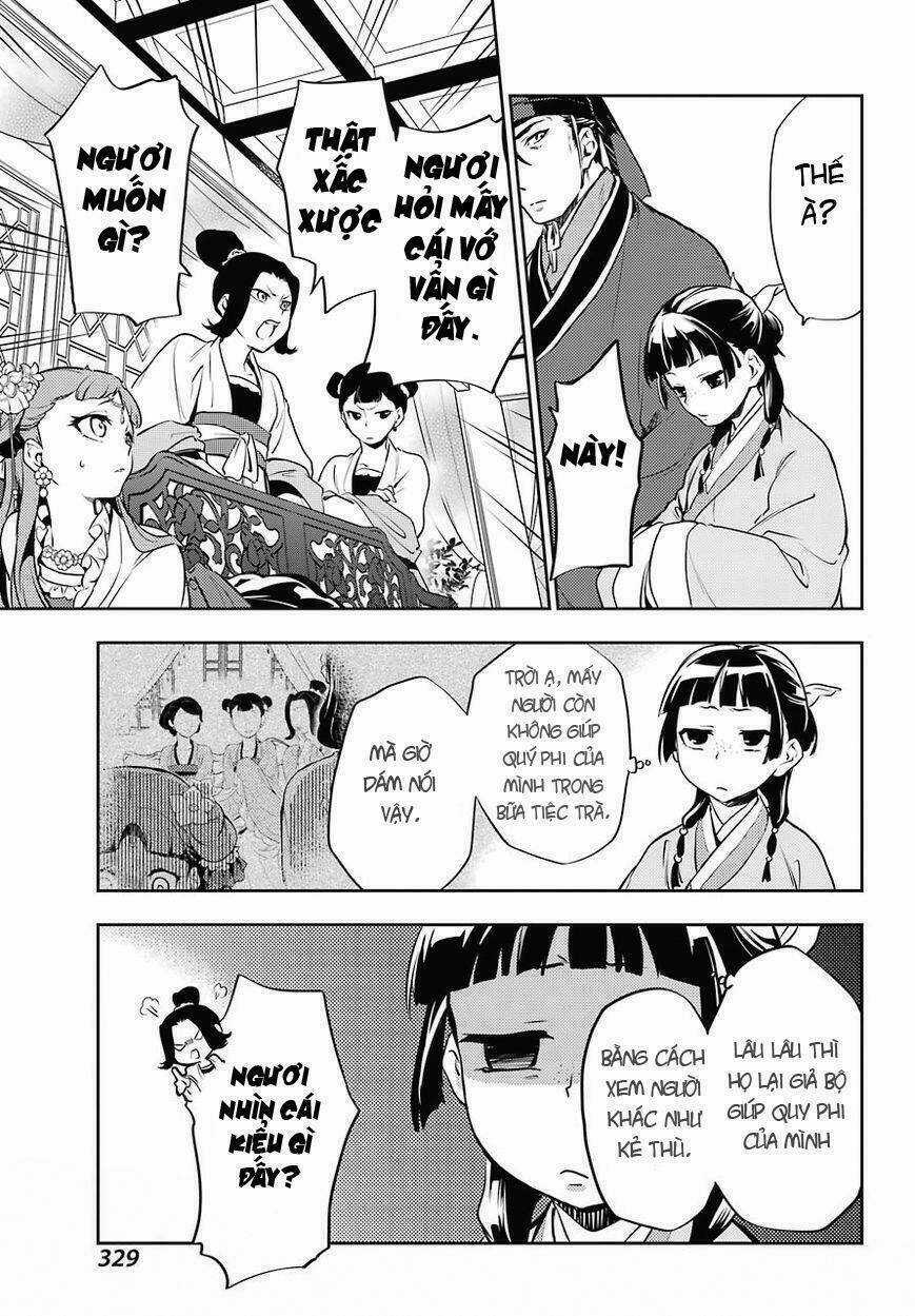 Dược Sư Tự Sự - Nhật Ký Giải Mã Bí Ẩn Chốn Hậu Cung Của Maomao Chapter 16 trang 28