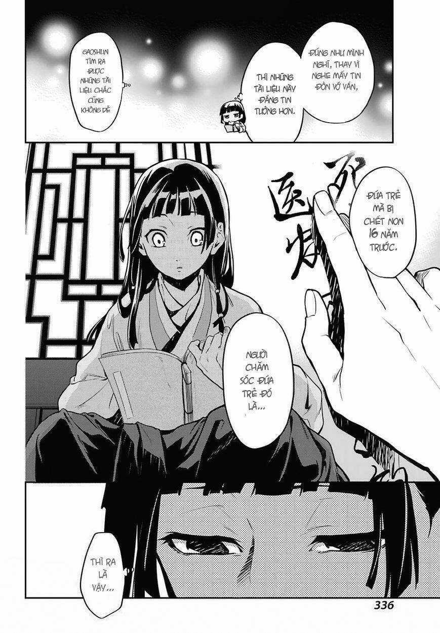 Dược Sư Tự Sự - Nhật Ký Giải Mã Bí Ẩn Chốn Hậu Cung Của Maomao Chapter 16 trang 35
