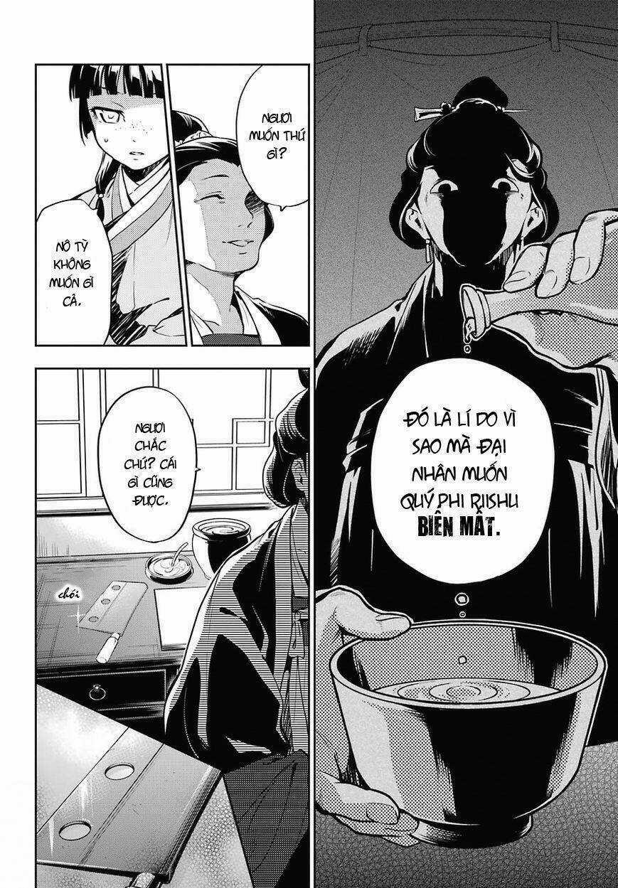 Dược Sư Tự Sự - Nhật Ký Giải Mã Bí Ẩn Chốn Hậu Cung Của Maomao Chapter 17 trang 21