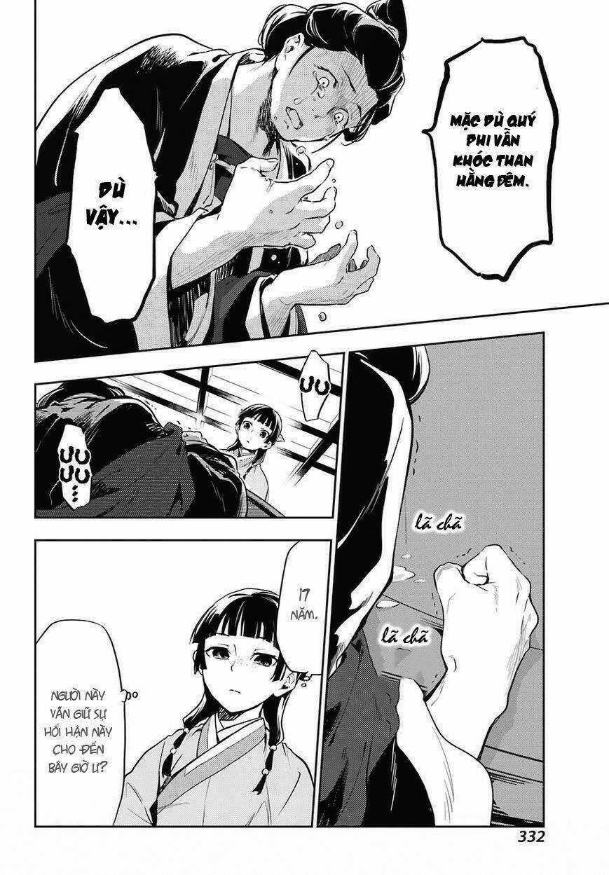 Dược Sư Tự Sự - Nhật Ký Giải Mã Bí Ẩn Chốn Hậu Cung Của Maomao Chapter 17 trang 27