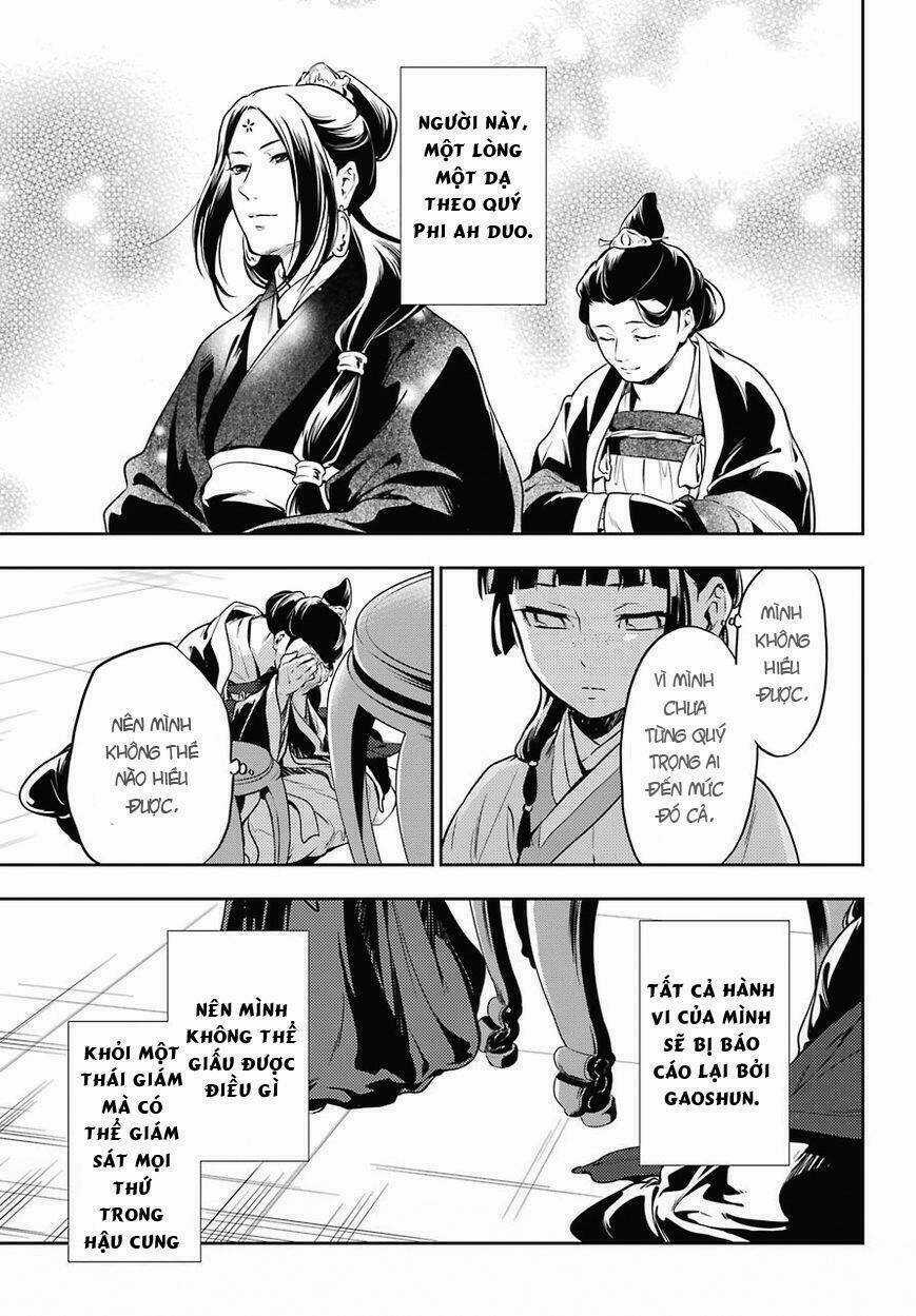 Dược Sư Tự Sự - Nhật Ký Giải Mã Bí Ẩn Chốn Hậu Cung Của Maomao Chapter 17 trang 28