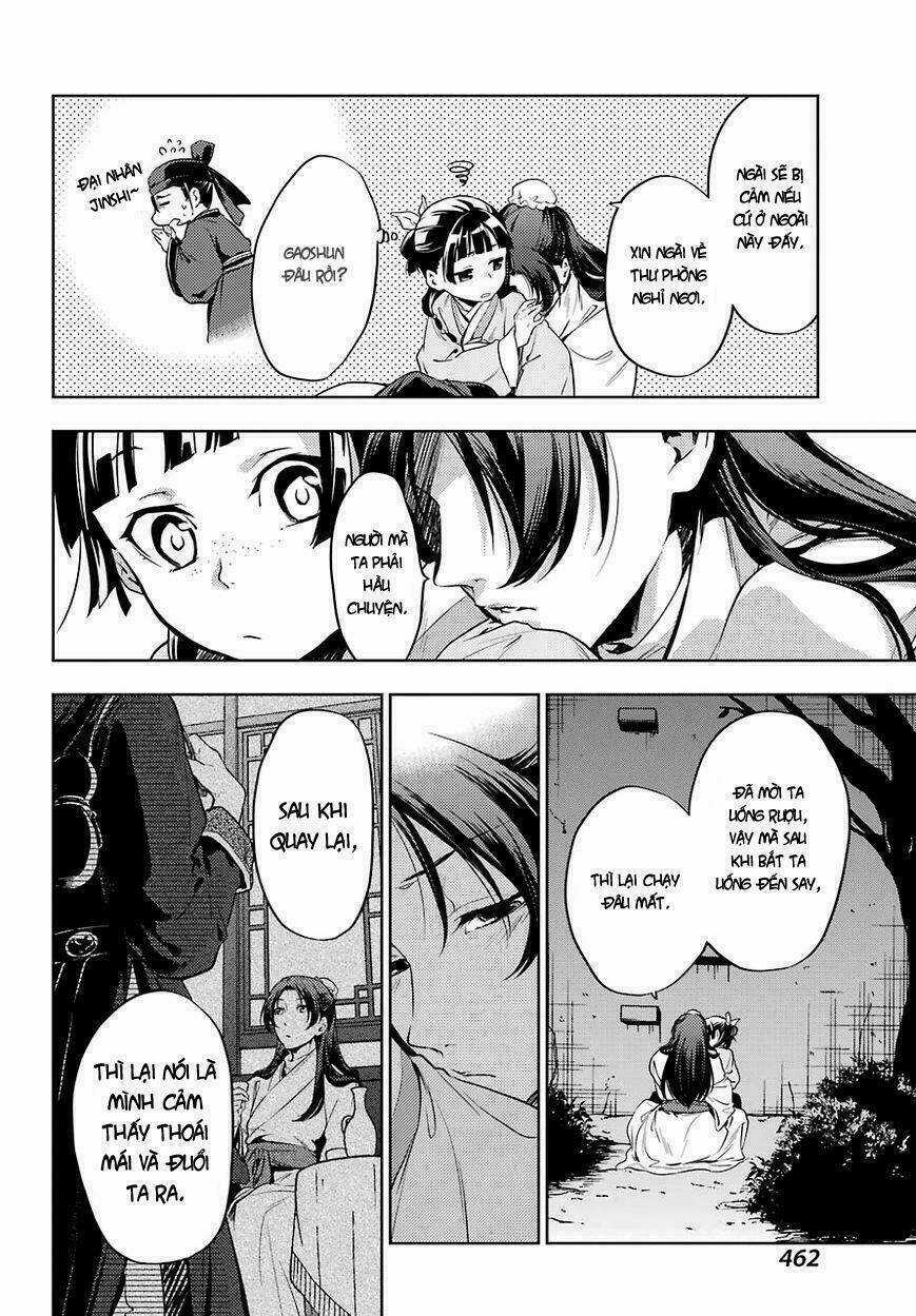 Dược Sư Tự Sự - Nhật Ký Giải Mã Bí Ẩn Chốn Hậu Cung Của Maomao Chapter 18 trang 14