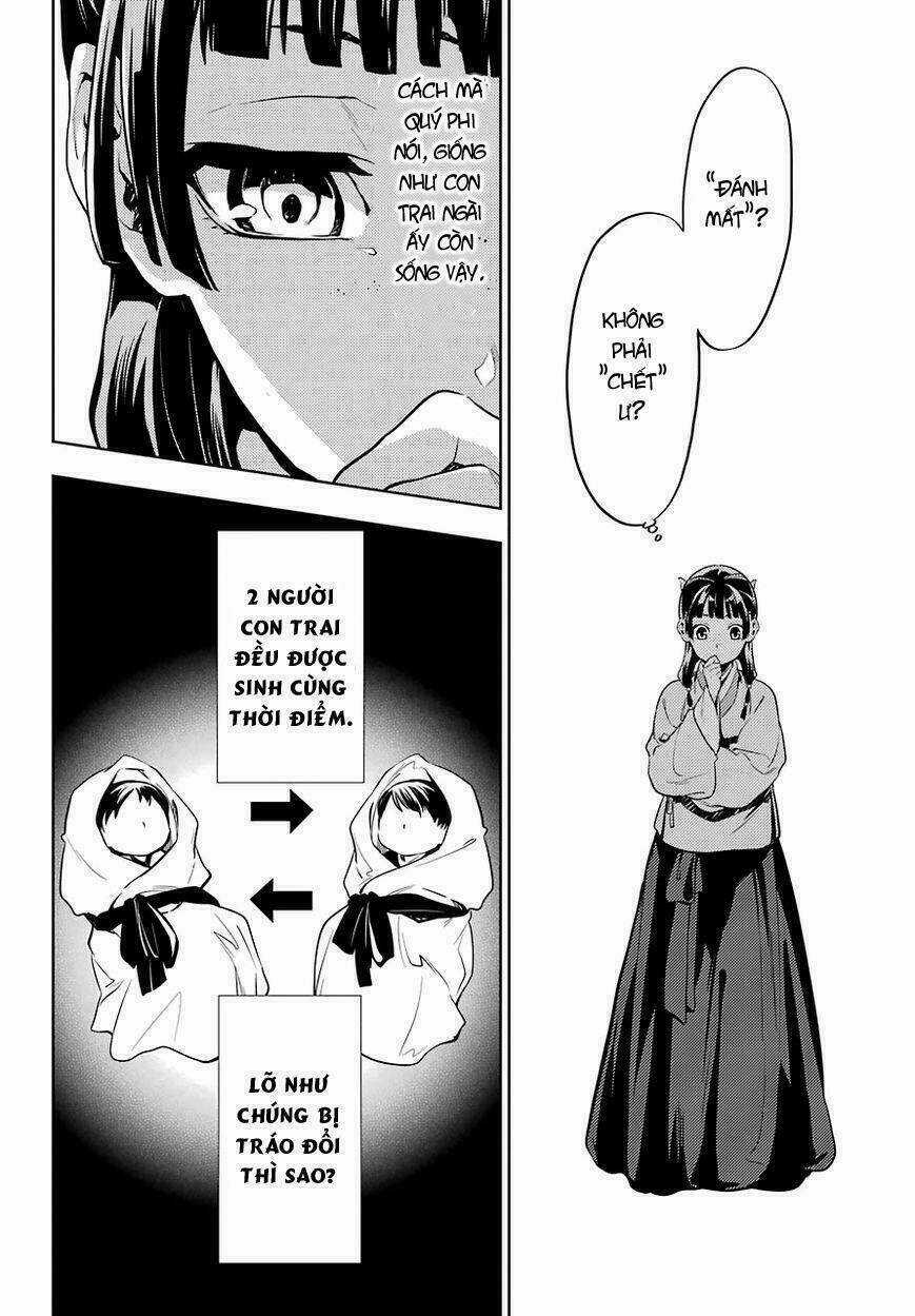 Dược Sư Tự Sự - Nhật Ký Giải Mã Bí Ẩn Chốn Hậu Cung Của Maomao Chapter 18 trang 20