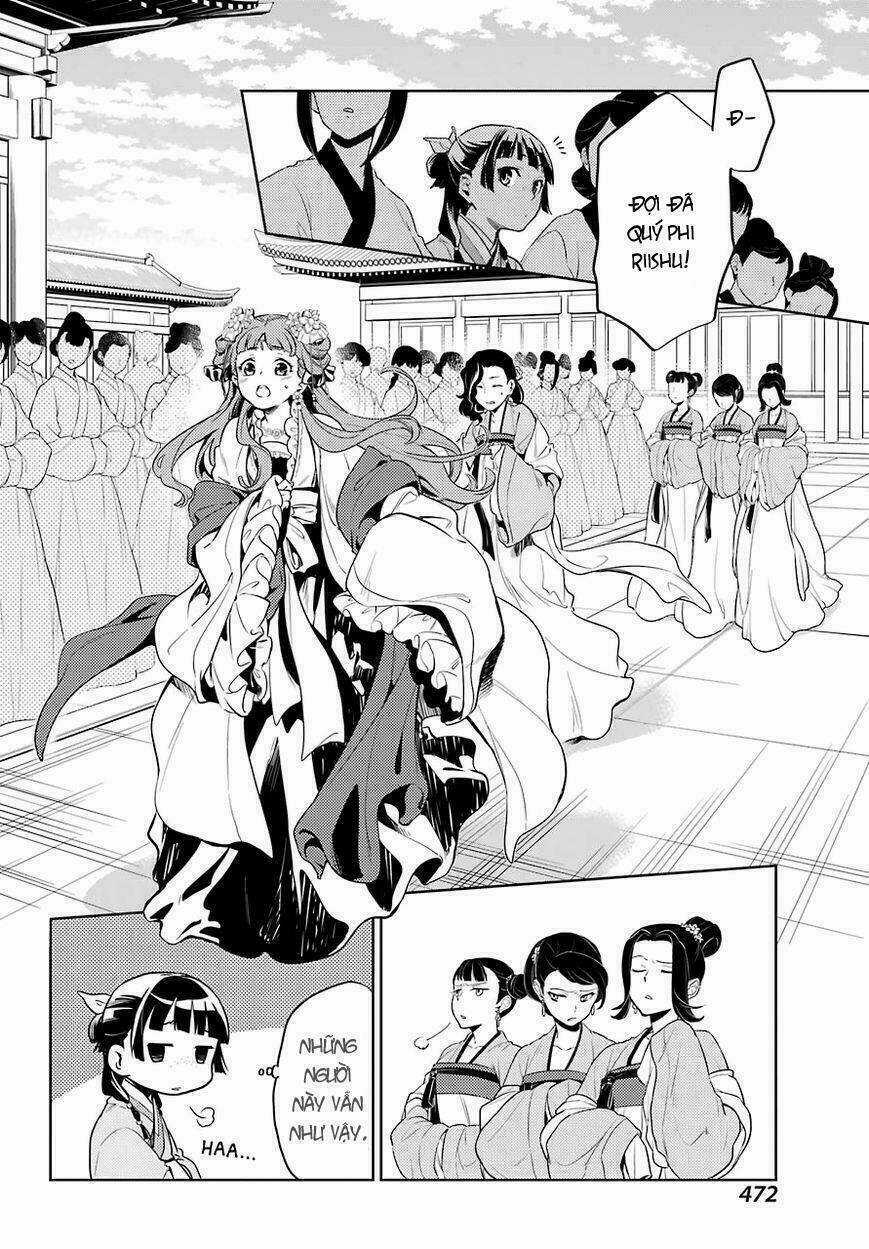 Dược Sư Tự Sự - Nhật Ký Giải Mã Bí Ẩn Chốn Hậu Cung Của Maomao Chapter 18 trang 24