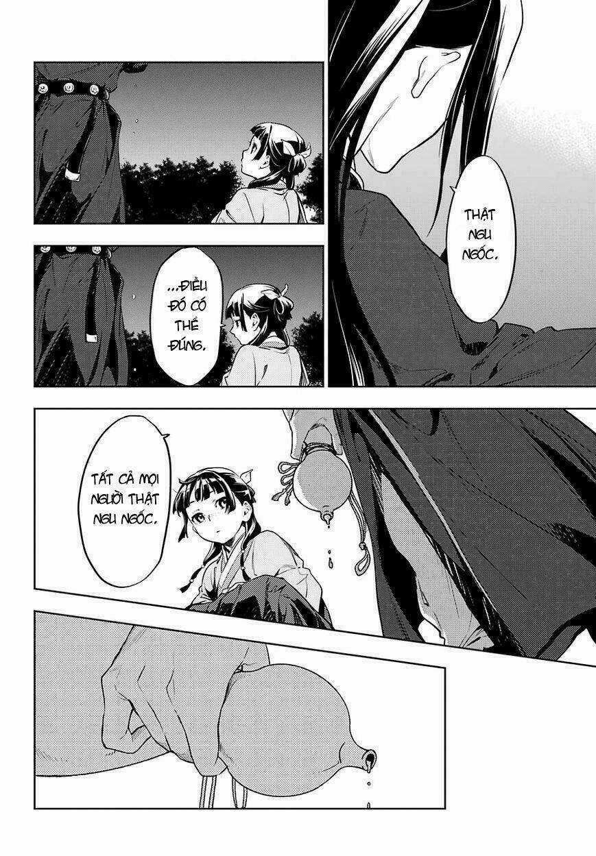 Dược Sư Tự Sự - Nhật Ký Giải Mã Bí Ẩn Chốn Hậu Cung Của Maomao Chapter 18 trang 8