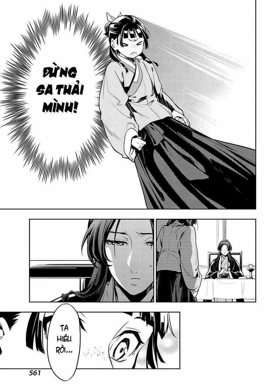 Dược Sư Tự Sự - Nhật Ký Giải Mã Bí Ẩn Chốn Hậu Cung Của Maomao Chapter 19 trang 12