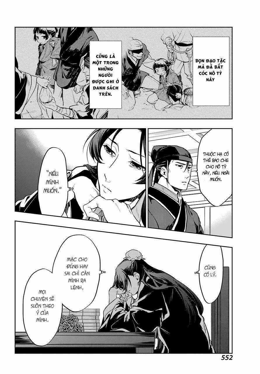 Dược Sư Tự Sự - Nhật Ký Giải Mã Bí Ẩn Chốn Hậu Cung Của Maomao Chapter 19 trang 2