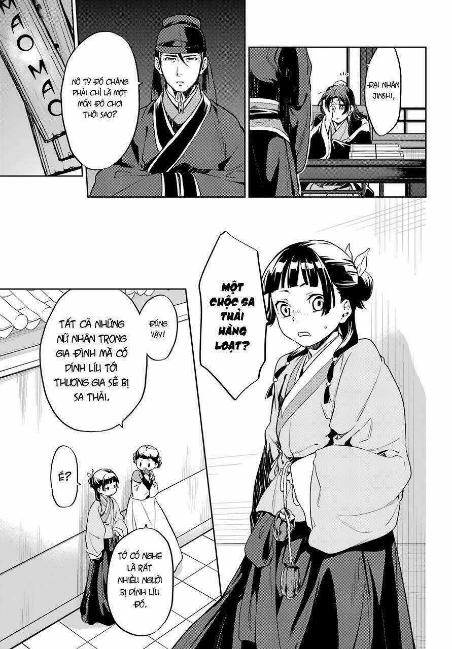 Dược Sư Tự Sự - Nhật Ký Giải Mã Bí Ẩn Chốn Hậu Cung Của Maomao Chapter 19 trang 6