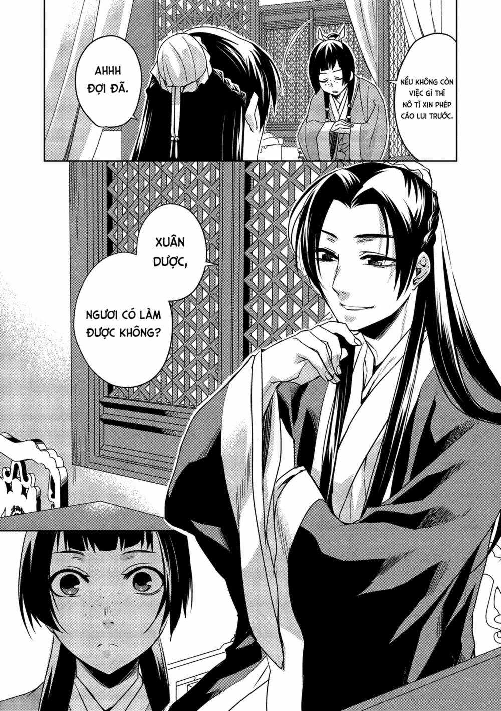 Dược Sư Tự Sự - Nhật Ký Giải Mã Bí Ẩn Chốn Hậu Cung Của Maomao Chapter 2 trang 12