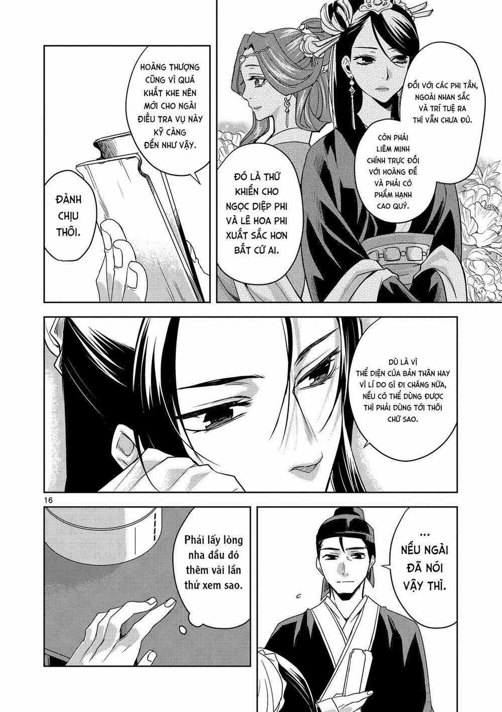 Dược Sư Tự Sự - Nhật Ký Giải Mã Bí Ẩn Chốn Hậu Cung Của Maomao Chapter 2 trang 15