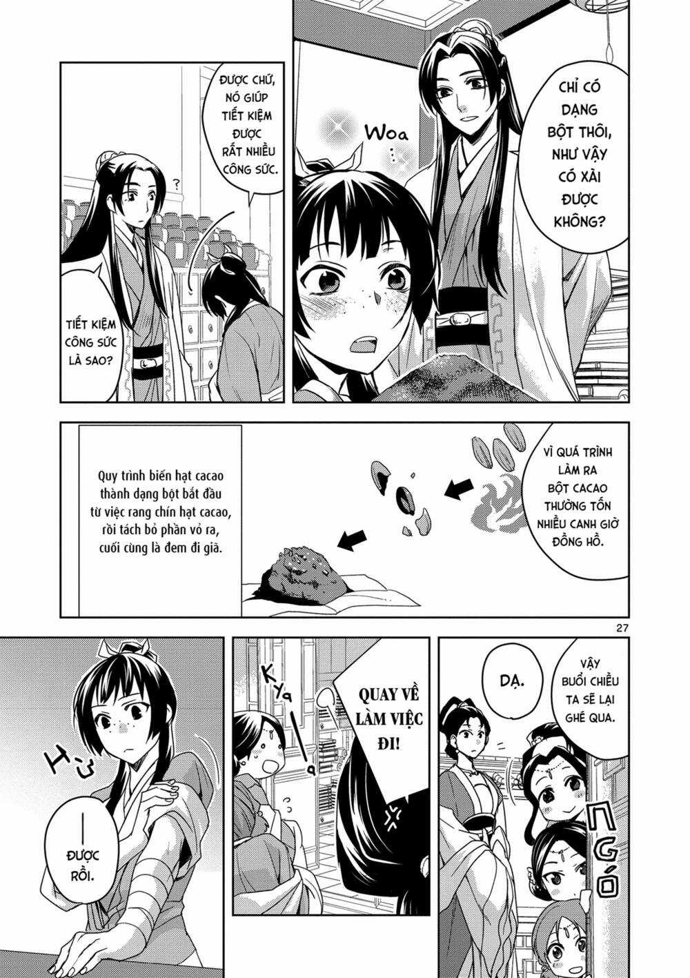 Dược Sư Tự Sự - Nhật Ký Giải Mã Bí Ẩn Chốn Hậu Cung Của Maomao Chapter 2 trang 25