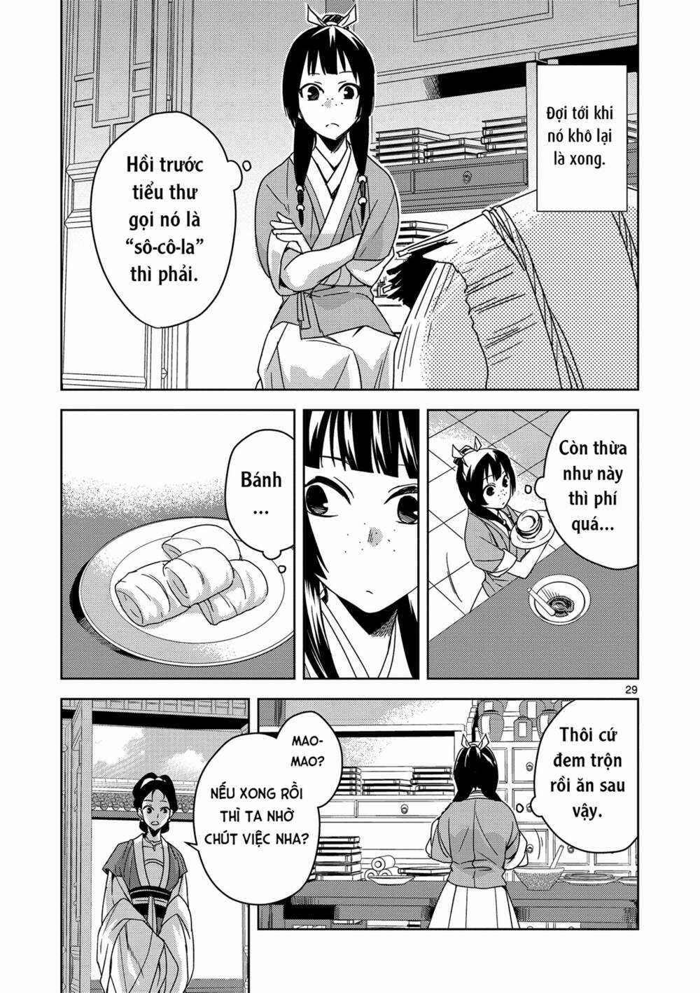 Dược Sư Tự Sự - Nhật Ký Giải Mã Bí Ẩn Chốn Hậu Cung Của Maomao Chapter 2 trang 27