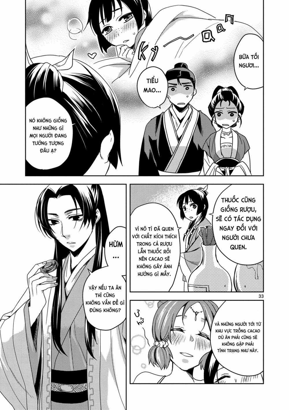 Dược Sư Tự Sự - Nhật Ký Giải Mã Bí Ẩn Chốn Hậu Cung Của Maomao Chapter 2 trang 31