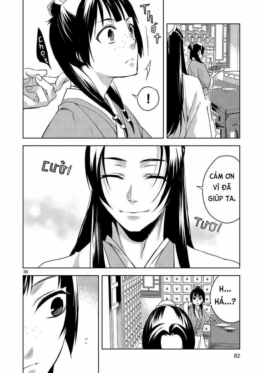 Dược Sư Tự Sự - Nhật Ký Giải Mã Bí Ẩn Chốn Hậu Cung Của Maomao Chapter 2 trang 34