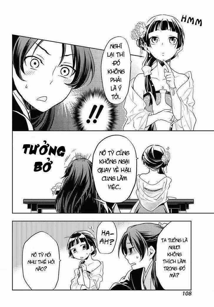 Dược Sư Tự Sự - Nhật Ký Giải Mã Bí Ẩn Chốn Hậu Cung Của Maomao Chapter 20 trang 11