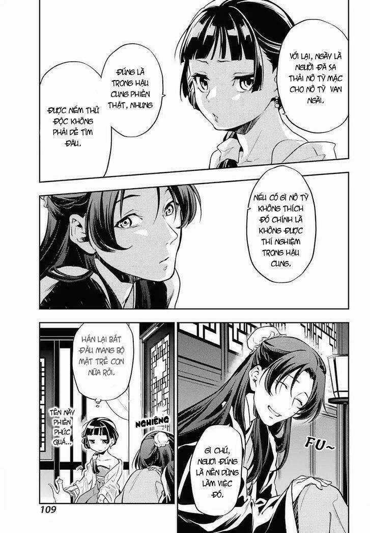 Dược Sư Tự Sự - Nhật Ký Giải Mã Bí Ẩn Chốn Hậu Cung Của Maomao Chapter 20 trang 12