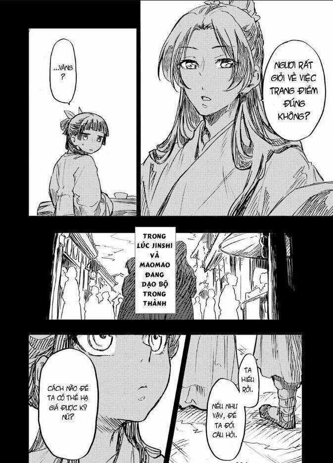 Dược Sư Tự Sự - Nhật Ký Giải Mã Bí Ẩn Chốn Hậu Cung Của Maomao Chapter 21.5 trang 4