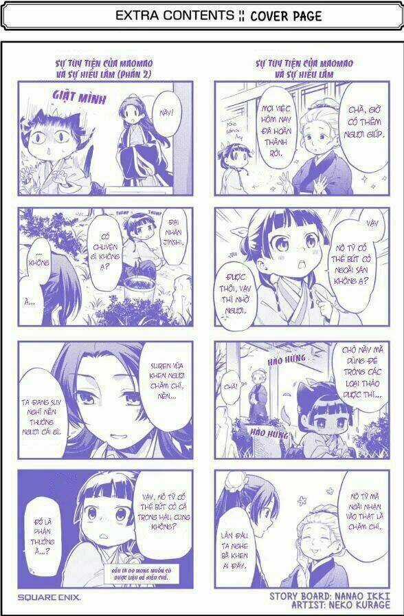 Dược Sư Tự Sự - Nhật Ký Giải Mã Bí Ẩn Chốn Hậu Cung Của Maomao Chapter 21.5 trang 6