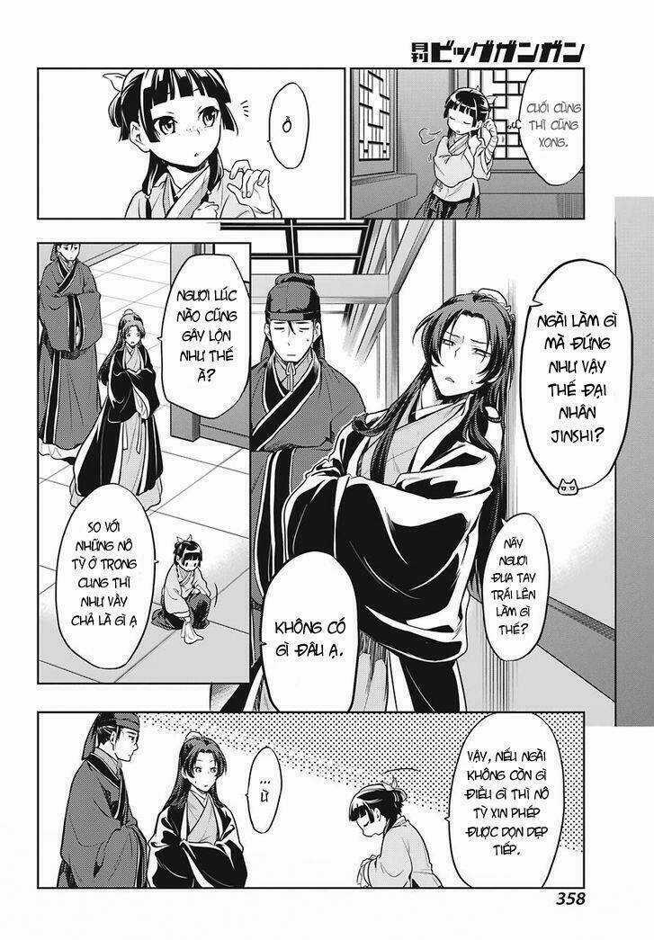 Dược Sư Tự Sự - Nhật Ký Giải Mã Bí Ẩn Chốn Hậu Cung Của Maomao Chapter 22 trang 13
