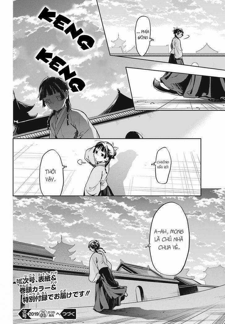 Dược Sư Tự Sự - Nhật Ký Giải Mã Bí Ẩn Chốn Hậu Cung Của Maomao Chapter 22 trang 27