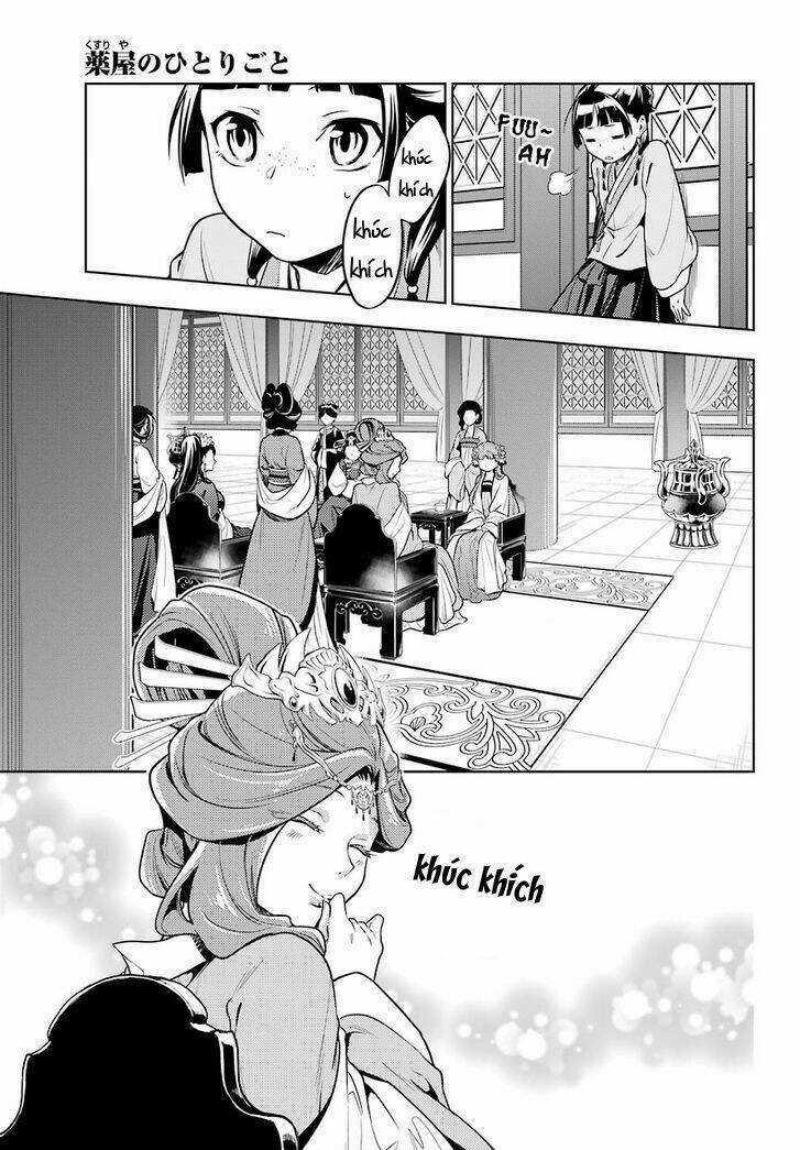 Dược Sư Tự Sự - Nhật Ký Giải Mã Bí Ẩn Chốn Hậu Cung Của Maomao Chapter 23 trang 14