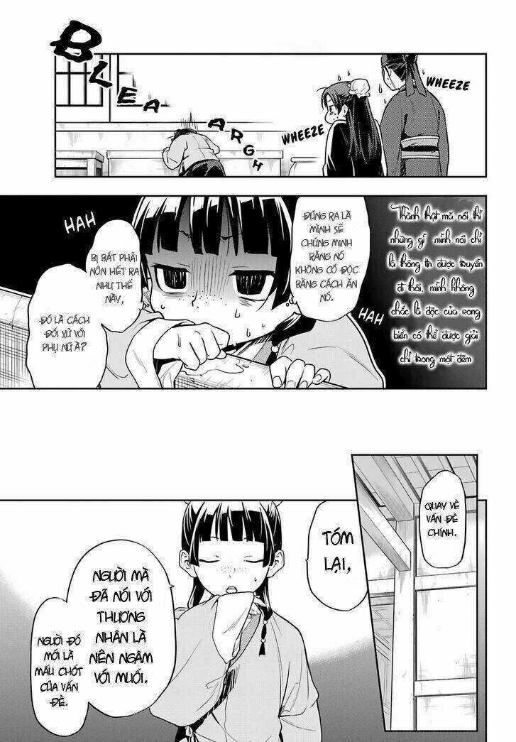 Dược Sư Tự Sự - Nhật Ký Giải Mã Bí Ẩn Chốn Hậu Cung Của Maomao Chapter 25 trang 24