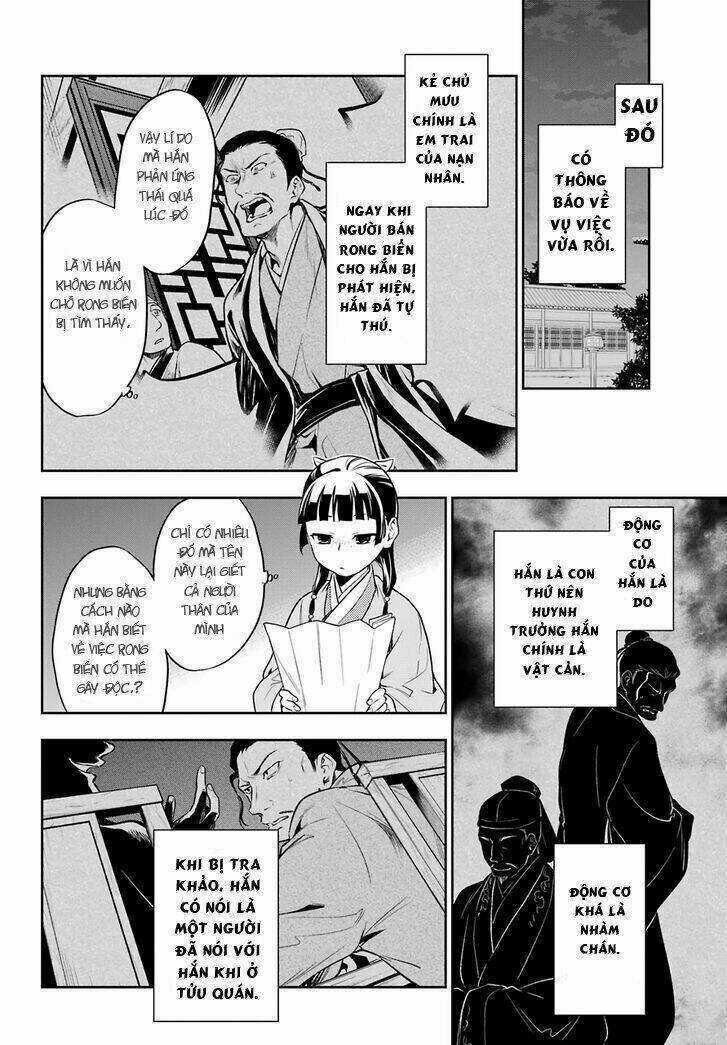 Dược Sư Tự Sự - Nhật Ký Giải Mã Bí Ẩn Chốn Hậu Cung Của Maomao Chapter 25 trang 27