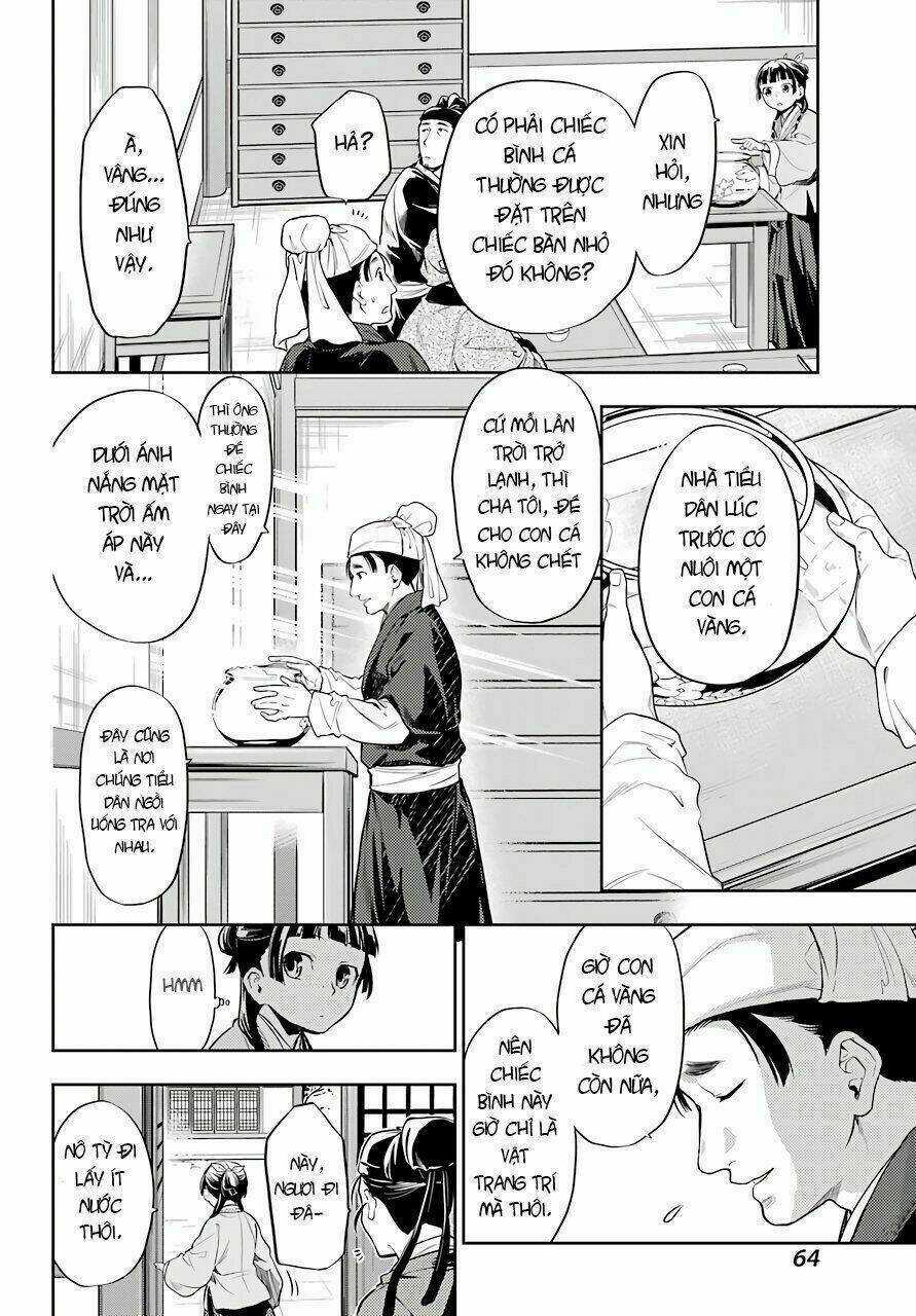 Dược Sư Tự Sự - Nhật Ký Giải Mã Bí Ẩn Chốn Hậu Cung Của Maomao Chapter 26 trang 23