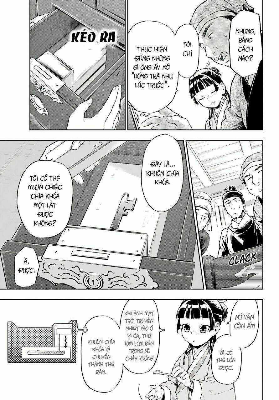 Dược Sư Tự Sự - Nhật Ký Giải Mã Bí Ẩn Chốn Hậu Cung Của Maomao Chapter 26 trang 28