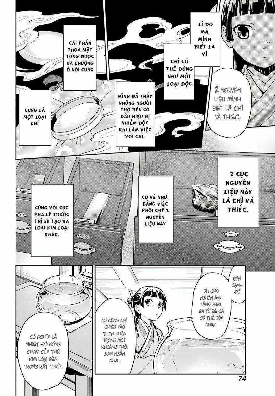 Dược Sư Tự Sự - Nhật Ký Giải Mã Bí Ẩn Chốn Hậu Cung Của Maomao Chapter 26 trang 33