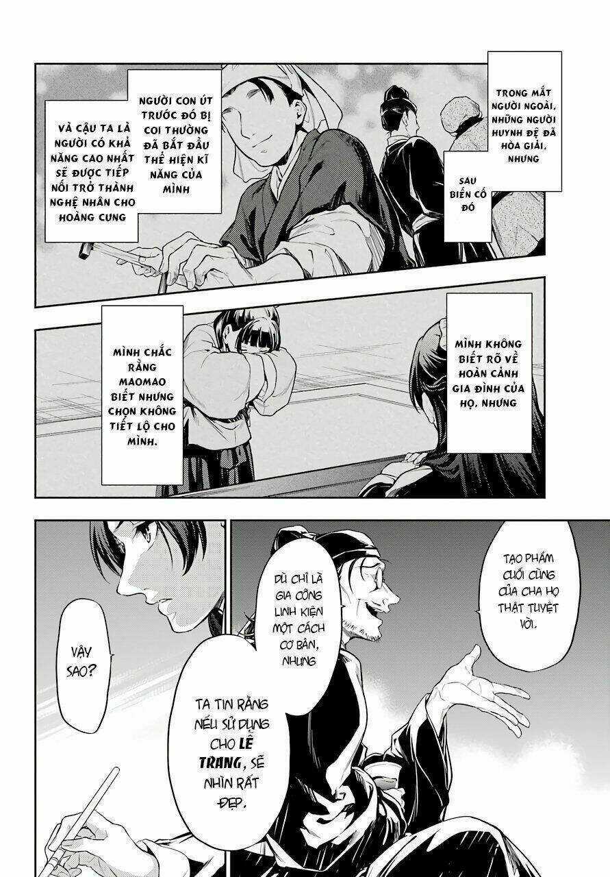 Dược Sư Tự Sự - Nhật Ký Giải Mã Bí Ẩn Chốn Hậu Cung Của Maomao Chapter 26 trang 37