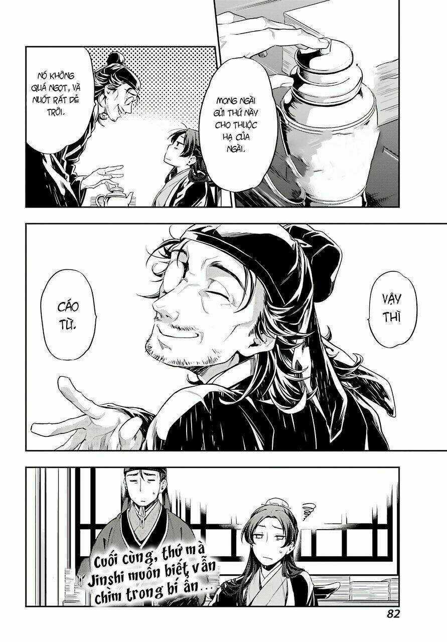 Dược Sư Tự Sự - Nhật Ký Giải Mã Bí Ẩn Chốn Hậu Cung Của Maomao Chapter 26 trang 41