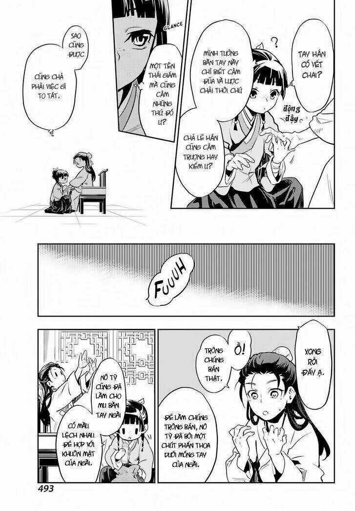 Dược Sư Tự Sự - Nhật Ký Giải Mã Bí Ẩn Chốn Hậu Cung Của Maomao Chapter 27 trang 20