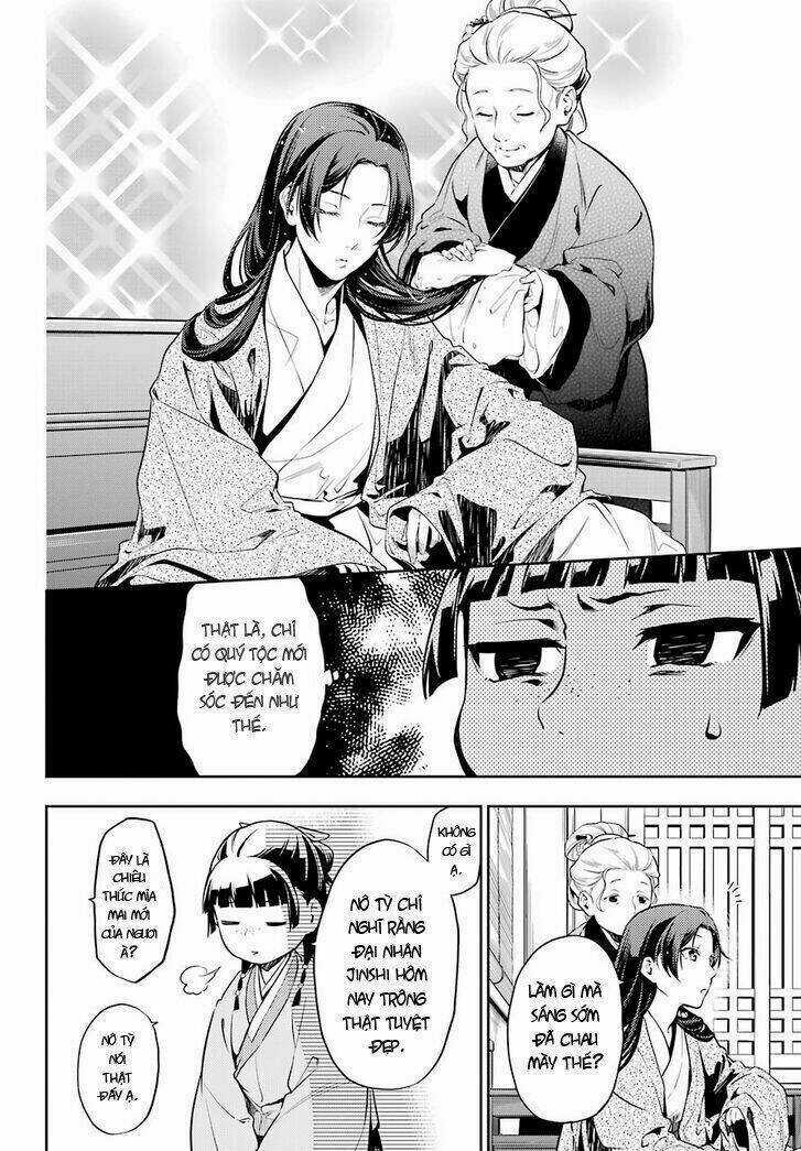 Dược Sư Tự Sự - Nhật Ký Giải Mã Bí Ẩn Chốn Hậu Cung Của Maomao Chapter 27 trang 7