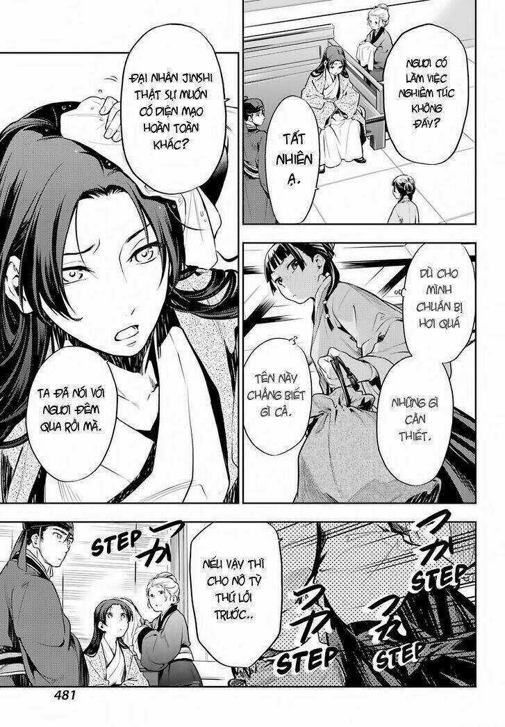 Dược Sư Tự Sự - Nhật Ký Giải Mã Bí Ẩn Chốn Hậu Cung Của Maomao Chapter 27 trang 8