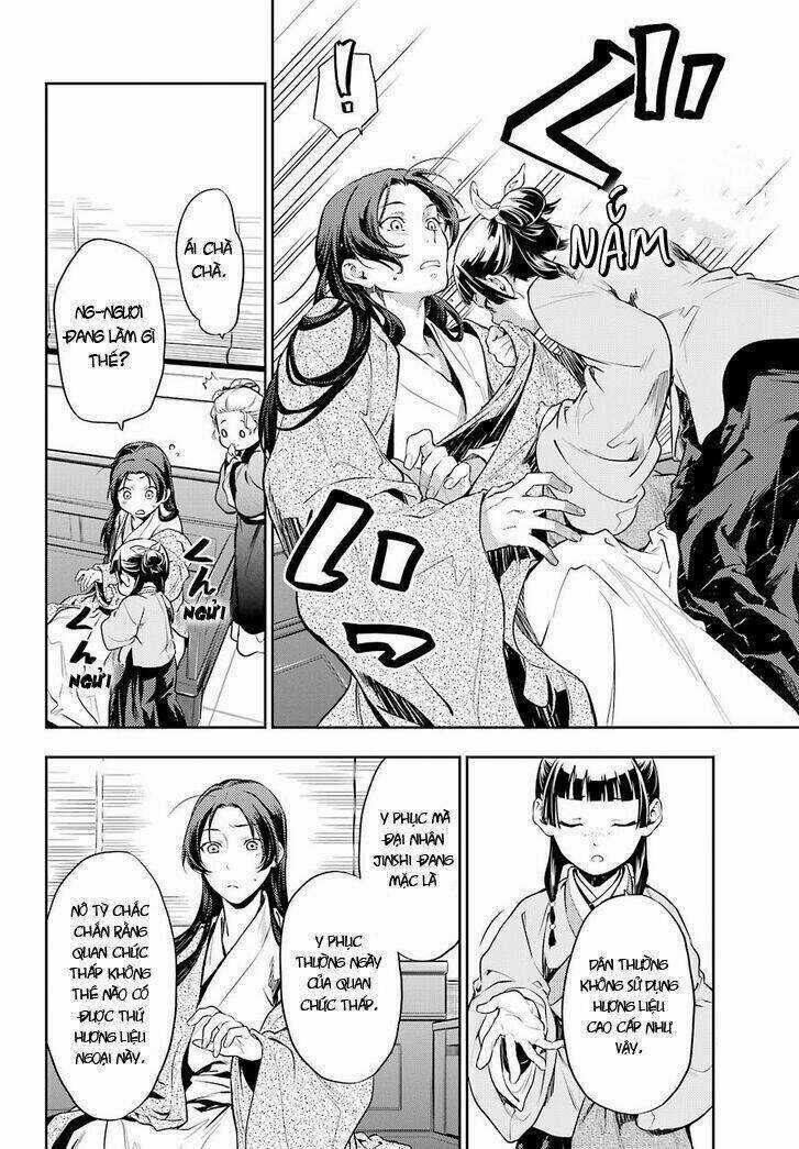 Dược Sư Tự Sự - Nhật Ký Giải Mã Bí Ẩn Chốn Hậu Cung Của Maomao Chapter 27 trang 9