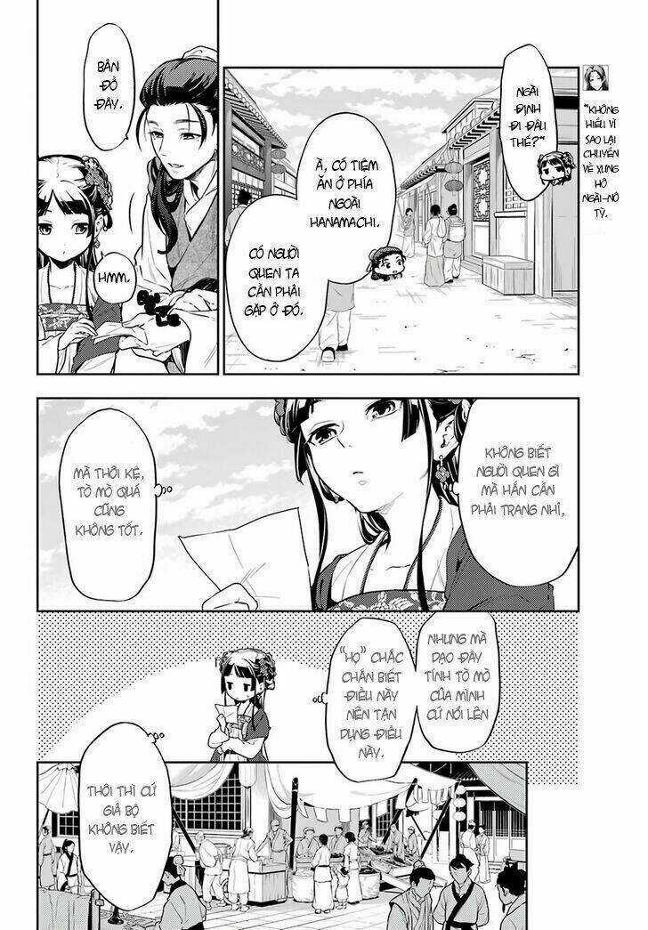 Dược Sư Tự Sự - Nhật Ký Giải Mã Bí Ẩn Chốn Hậu Cung Của Maomao Chapter 28 trang 12