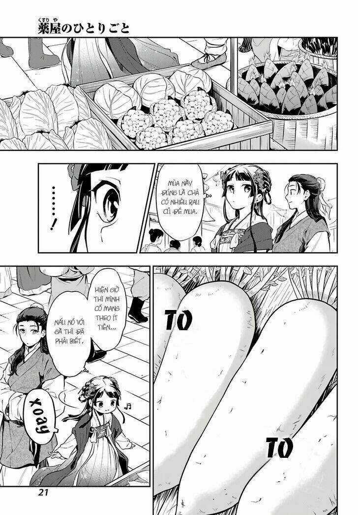 Dược Sư Tự Sự - Nhật Ký Giải Mã Bí Ẩn Chốn Hậu Cung Của Maomao Chapter 28 trang 13