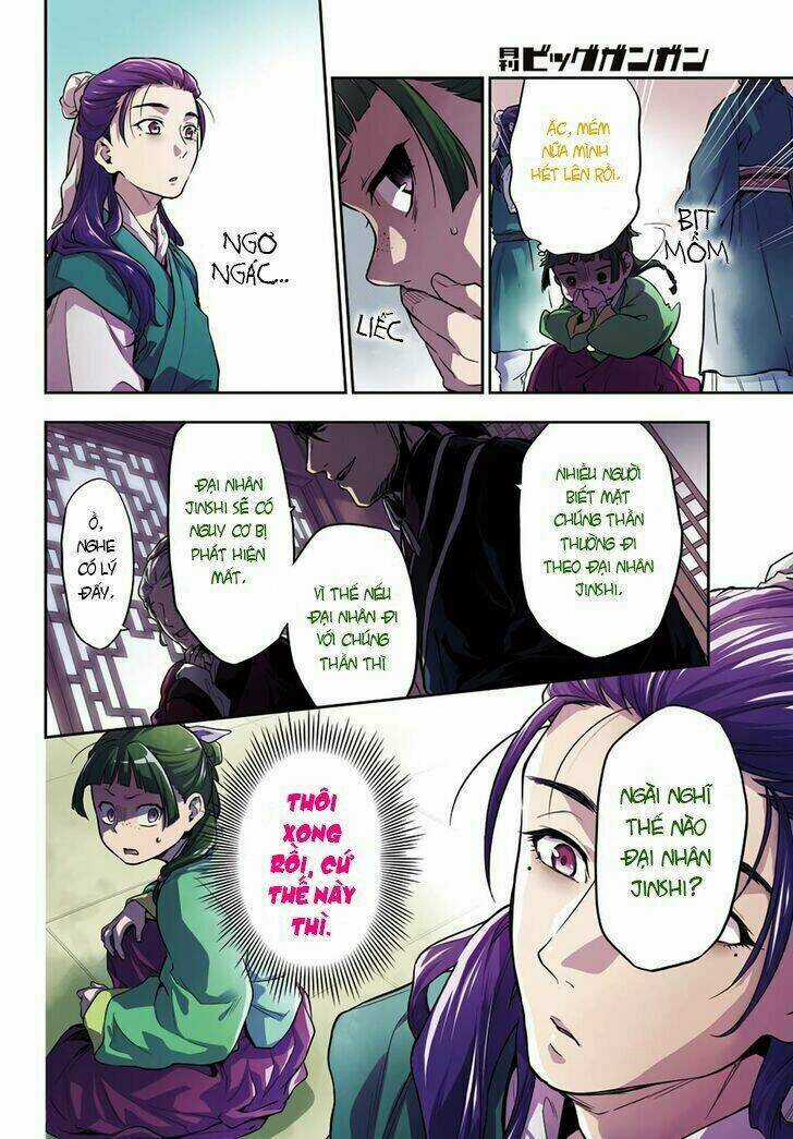 Dược Sư Tự Sự - Nhật Ký Giải Mã Bí Ẩn Chốn Hậu Cung Của Maomao Chapter 28 trang 4